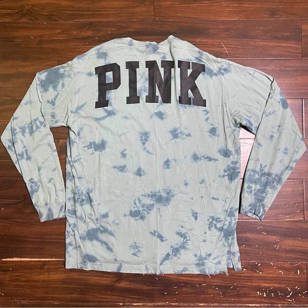 VS PINK Tie-Dye Campus Tee